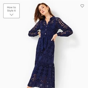 Lilly Pulitzer Zia Eyelet Dress